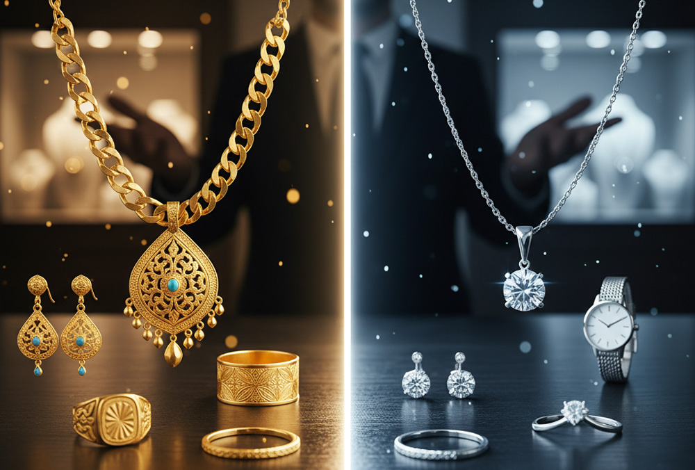 جواهرات طلا بخریم یا نقره؟ مزایا و معایب هر کدام