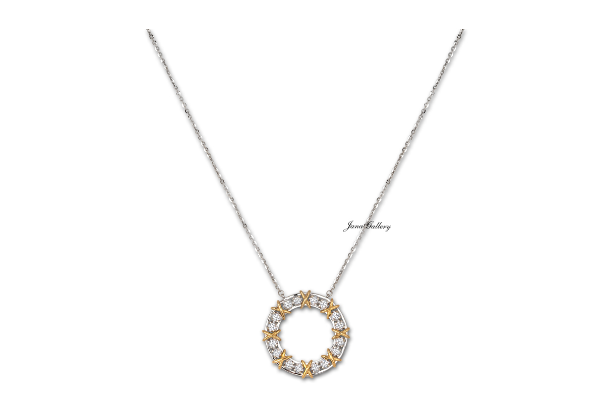 گردنبند تنیس تیفانی NTF390